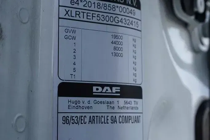 DAF / XG / 480 / ACC / EURO 6 / I - COOL zdjęcie 11