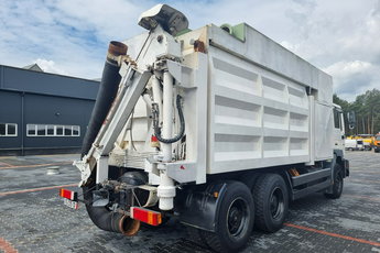 MAN MTS odkurzacz koparka ssąca substancje sypkie RSP koparka ssąca substancje sypkie odkurzacz WUKO Saugbagger