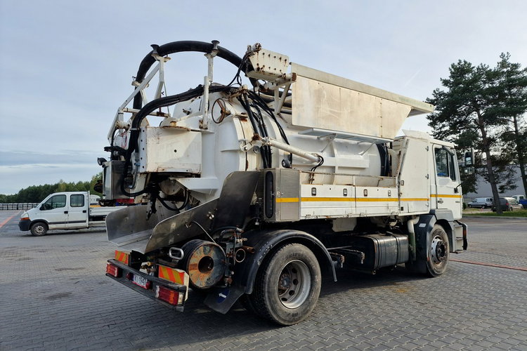 MAN WUKO MORO KOMBI DO CZYSZCZENIA KANAŁÓW WUKO asenizacyjny separator beczka odpady czyszczenie kanalizacja zdjęcie 1