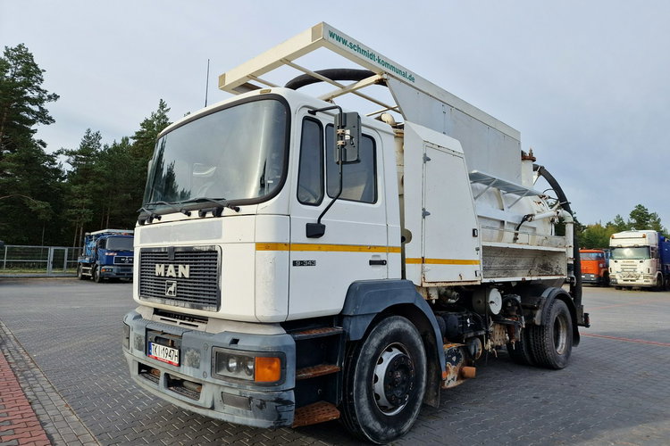 MAN WUKO MORO KOMBI DO CZYSZCZENIA KANAŁÓW WUKO asenizacyjny separator beczka odpady czyszczenie kanalizacja zdjęcie 3