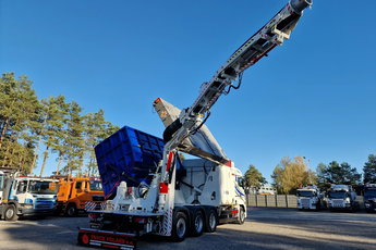 MAN RSP ESE 32/10 DV-K odkurzacz koparka ssąca substancje sypkie koparka ssąca substancje sypkie odkurzacz WUKO Saugbagger