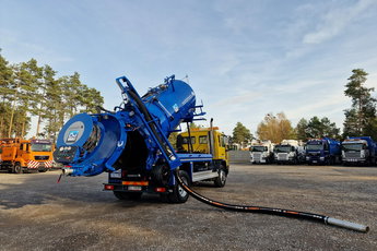 Volvo WHALE WUKO do zbierania odpadów płynnych WUKO asenizacyjny separator beczka odpady czyszczenie kanalizacja