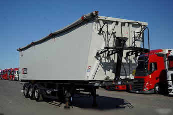 Inter Cars / WYWROTKA 62 M3 / ALUMINIOWA / OŚ PODNOSZONA / 