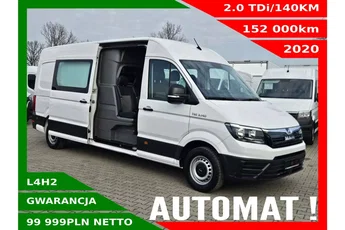 MAN tge L4H2 99999zł NETTO Brygadówka 7 osób 2.0TDi/140KM
