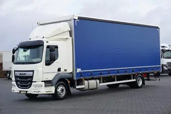 DAF LF / 260 / ACC / E 6 / FIRANKA / 21 PALETY / DŁ. 8, 5 M / ŁAD. 8760 KG
