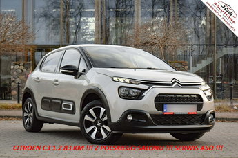 Citroen C3 Z polskiego salonu Niski przebieg - Oryginał - Faktura VAT