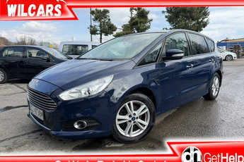 Ford S-Max Klimatronic 2-stref, Podgrz. fotele, Hak, Ele szyby 4x, Ele lusterka