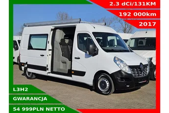 Renault Master L3H2 54999zł Netto Brygadówka 7 osób 2.3 dCi/131KM