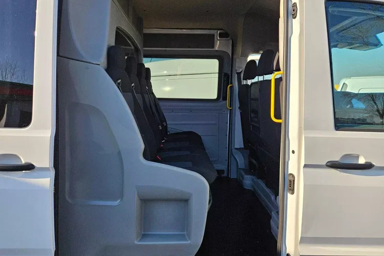 Volkswagen Crafter L4H2 107999zł NETTO Brygadówka 7 osób 2.0TDi/140KM zdjęcie 28
