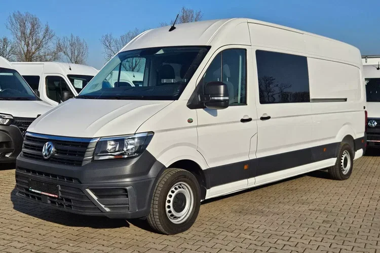 Volkswagen Crafter L4H2 107999zł NETTO Brygadówka 7 osób 2.0TDi/140KM zdjęcie 5