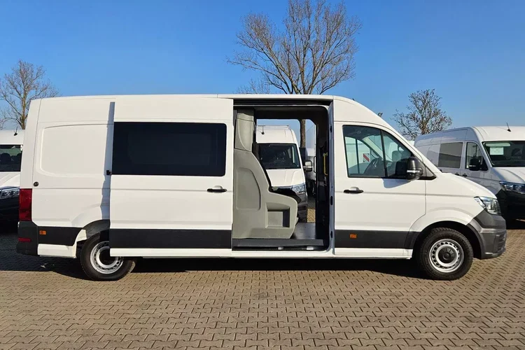 Volkswagen Crafter L4H2 107999zł NETTO Brygadówka 7 osób 2.0TDi/140KM zdjęcie 7