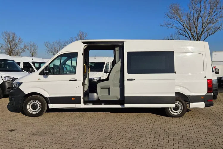Volkswagen Crafter L4H2 107999zł NETTO Brygadówka 7 osób 2.0TDi/140KM zdjęcie 9