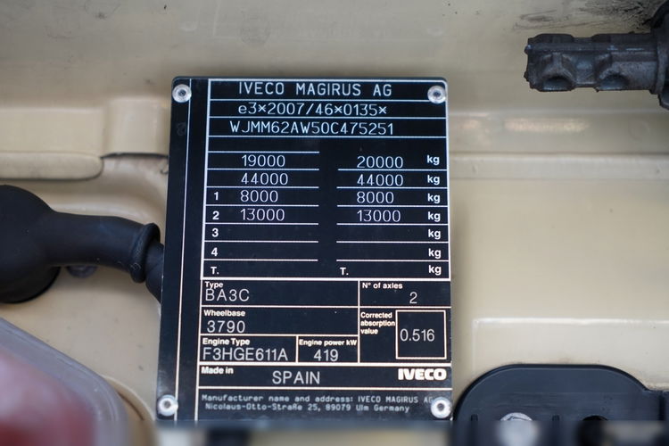 Iveco S-WAY / 570 / RETARDER / KLIMATYZACJA POSTOJOWA / CAŁA NA PODUSZKACH / OPONY 100% / ALUFELGI / SKÓRY / zdjęcie 41