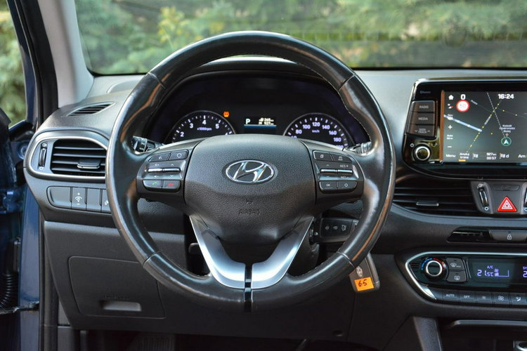 Hyundai i30 Panorama Ful Led Duża Navi Kamera Asyst. pasa Grz.kier Parktr. Alu17 zdjęcie 23