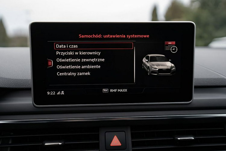 Audi A5 •Gwarancja w Cenie• 3.0 TDI Quattro 218 KM •Wersja SLine zdjęcie 36