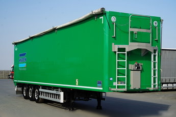 KNAPEN / RUCHOMA PODŁOGA / WALKING FLOOR / 94 m3 / OŚ PODNOSZONA / OSIE SAF / ALUFELGI /