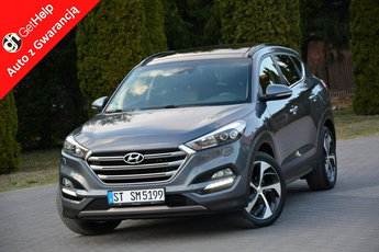 Hyundai Tucson Premium Skóry biXenon Led BLIS Panorama EL.Fotele Navi Kamera AWD