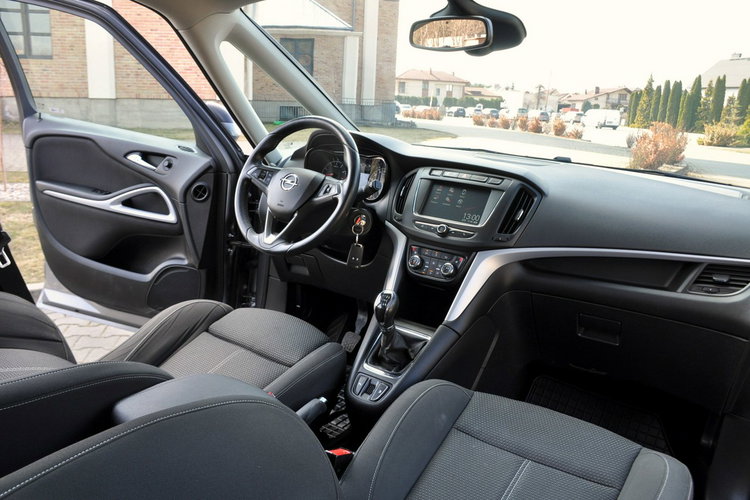 Opel Zafira 1.4T(140KM) Led Car Play Kamera 7-Foteli Grzana Kierownica Alu17"ASO zdjęcie 25