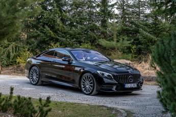 Mercedes S 450 Coupé / AMG Line / Panorama / Serwis ASO / Bezwypadkowy / Salon PL FV