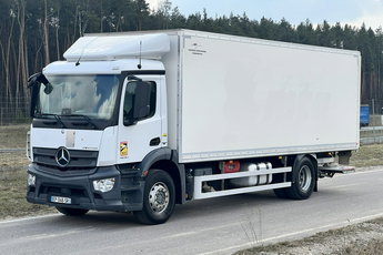 Mercedes ANTOS 1830 Kontener 19 EP Sprowadzony Euro 6 Książka Serwisowa, 19 Euro Palety, Klima, Blokada Mostu , ASR, Euro 6