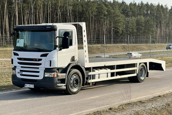 Scania P230 Laweta, Specjalny,  Automat, Pomoc drogowa Pomoc drogowa, Laweta, Najazd, Pojazd Specjalny, , Automat P230