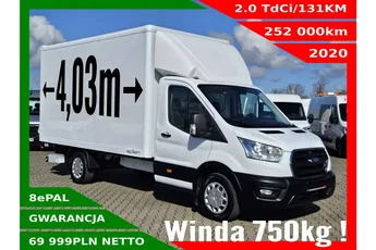 Ford transit Kontener 8 ePAL 69999zł NETTO 2.0 TdCi/131KM