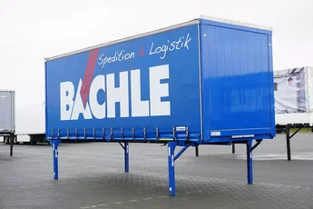 Volvo KRONE / ZABUDOWA / BDF / FIRANKA / DŁ. 7.3 M / 18 PALET