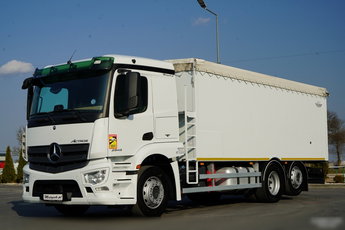 Mercedes -BENZ ACTROS 2543 / RUCHOMA PODŁOGA / WALKING FLOOR / 6X2 / OŚ SKRĘTNA / PODNOSZONA