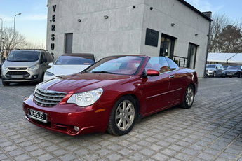 Chrysler Sebring Cabrio Hard Top 2.7 V6 Automat 186KM czerwone skóry Nagłoś. Boston AC