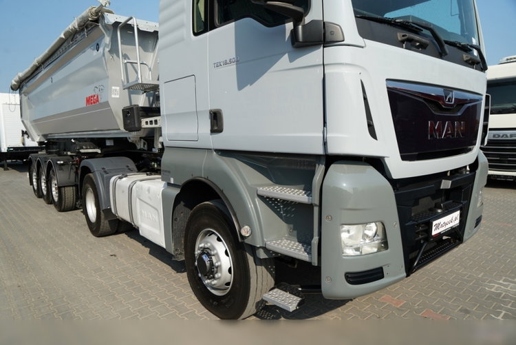 MAN TGX 18.500 / ZESTAW / 4x4 / HYDRAULIKA / HYDRODRIVE / NISKA KABINA / + WYWROTKA / MEGA /  26 M3 / 2025  zdjęcie 5