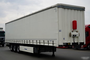 Krone FIRANKA / 2024 ROK / KOSZ NA PALETY / 2 OSIE PODNOSZONE / MAŁO UŻYWANA /