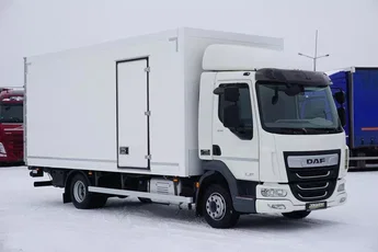 DAF LF / 210 / ACC / EURO 6 / KONTENER + WINDA / 14 PALET