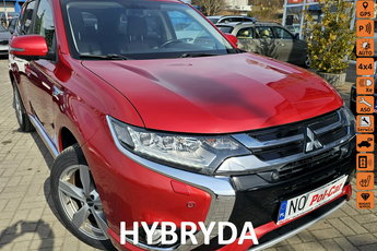 Mitsubishi Outlander Automat, 4wd , hybryda, serwis, skóra, kamera, nawigacja