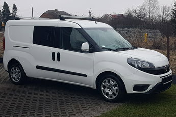 Fiat Doblo MAXI 5 OSÓB DŁUGI KLIMA 2 xDRZWI BOCZNE PRZESUWNE I-WŁAŚCICIEL