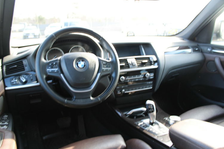 BMW X3 Salon Polska Panorama Kamera Skóra Webasto zdjęcie 13