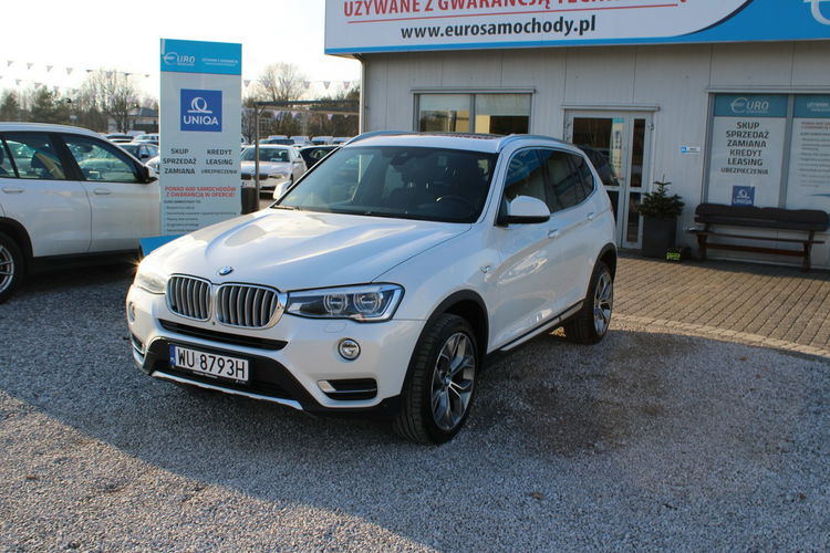 BMW X3 Salon Polska Panorama Kamera Skóra Webasto zdjęcie 1