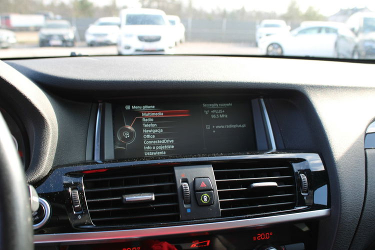 BMW X3 Salon Polska Panorama Kamera Skóra Webasto zdjęcie 21
