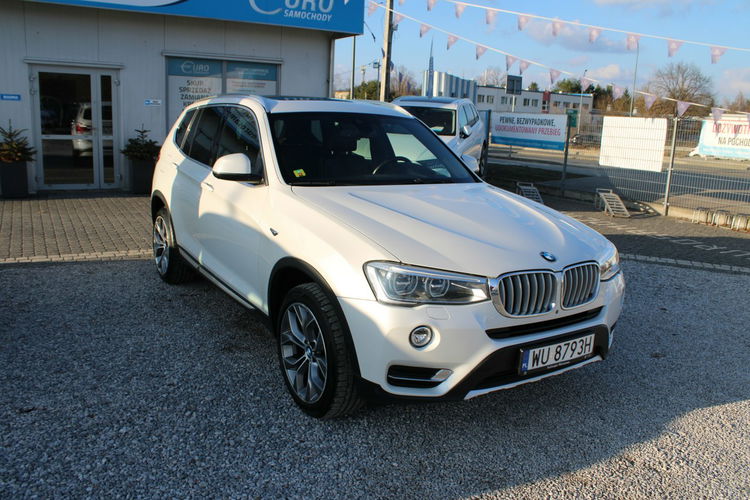 BMW X3 Salon Polska Panorama Kamera Skóra Webasto zdjęcie 3