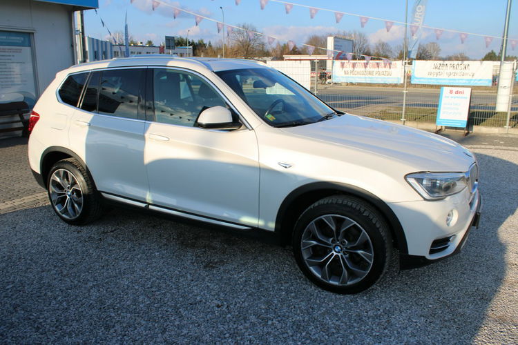 BMW X3 Salon Polska Panorama Kamera Skóra Webasto zdjęcie 4