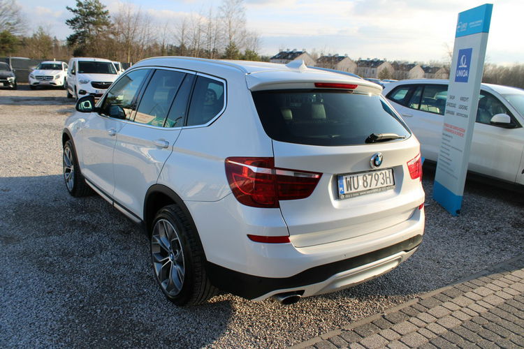 BMW X3 Salon Polska Panorama Kamera Skóra Webasto zdjęcie 7