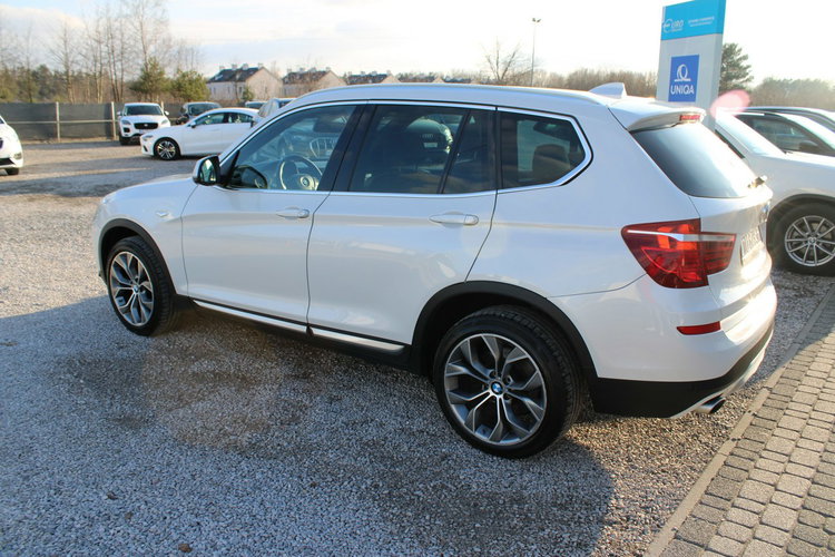 BMW X3 Salon Polska Panorama Kamera Skóra Webasto zdjęcie 8