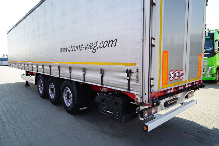 Wielton / FIRANKA STANDARD / MULDA DO STALI - 9 M / OŚ PODNOSZONA / SAF / COILMULDA zdjęcie 11