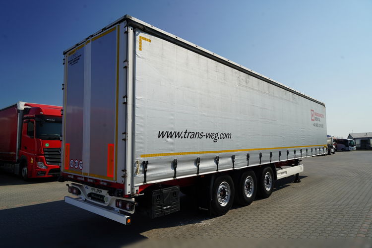 Wielton / FIRANKA STANDARD / MULDA DO STALI - 9 M / OŚ PODNOSZONA / SAF / COILMULDA zdjęcie 6