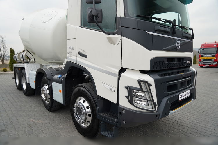 Volvo FMX 460 / 8x4 / GRUSZKA 9m3 / BETONOMIESZARKA / SCHWING STETTER / 9 M3 / I-SHIFT/ ALUFELGI / EURO 6 zdjęcie 9