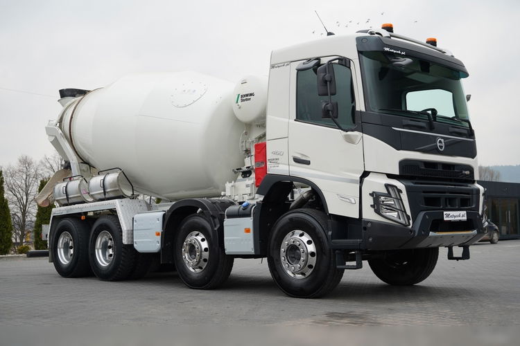Volvo FMX 460 / 8x4 / GRUSZKA 9m3 / BETONOMIESZARKA / SCHWING STETTER / 9 M3 / I-SHIFT/ ALUFELGI / EURO 6 zdjęcie 7