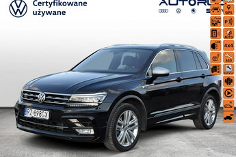 Volkswagen Tiguan 2.0TDI 240KM DSG 4Motion R-line Highline Kamery360 Webasto Dynaudio