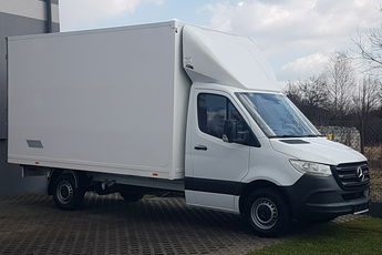 Mercedes Sprinter 8EP KONTENER 4.22x2.16x2.31 KLIMA 314CDI MANUAL 6-BIEGÓW KRAJOWY