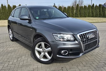 Audi Q5 2.0Turbo Benz. Quattro.2xS-Line.Kam.Cof.Navigacja.Panorama Dach.SERWIS