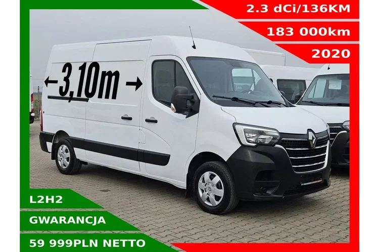 Renault Master L2H2 59999zł NETTO 2.3dCi/136KM zdjęcie 1
