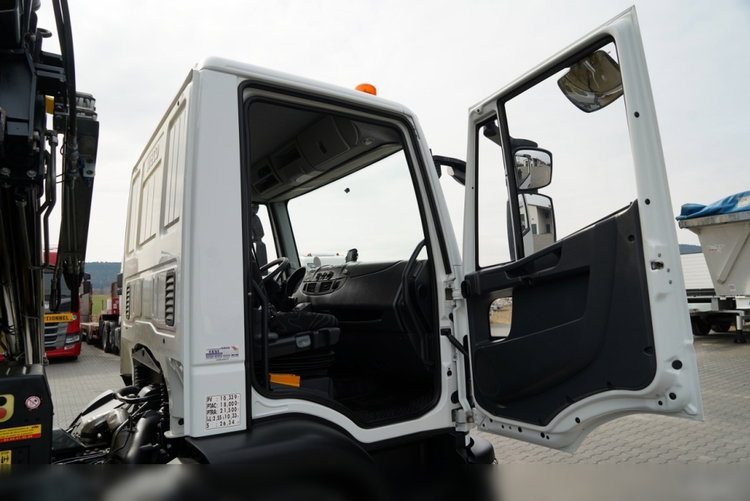 Iveco 180E25 / 4X2 / SKRZYNIOWY 7, 5m + HDS HYVA HB150X MAX UDŹWIG 5 200KG / STEROWNIE RADIOWE  / ROTATOR / AUTOMAT  zdjęcie 38